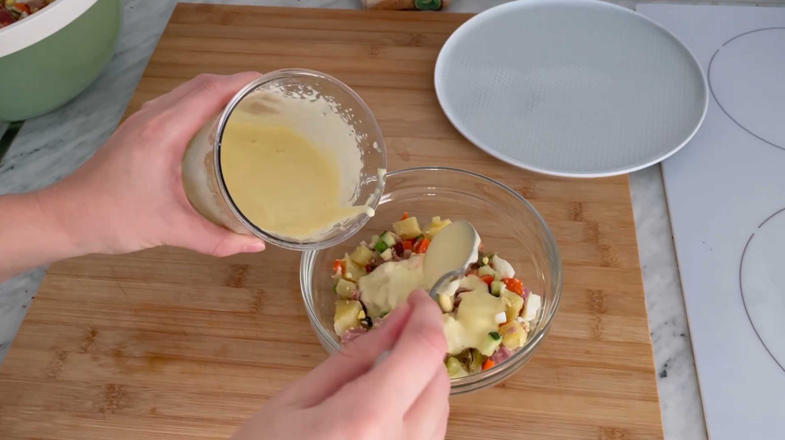 Оливье с перепелкой-Шаг 8