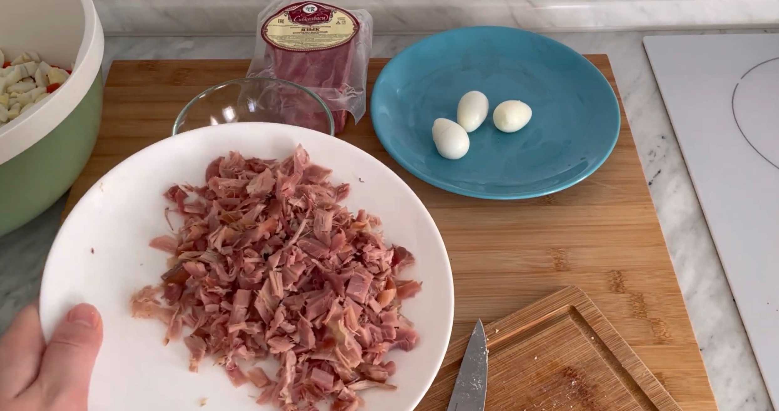 Оливье с перепелкой-Шаг 5