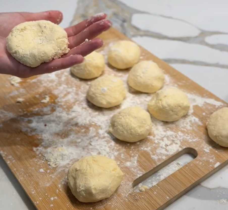 Сырники с начинкой-Шаг 3