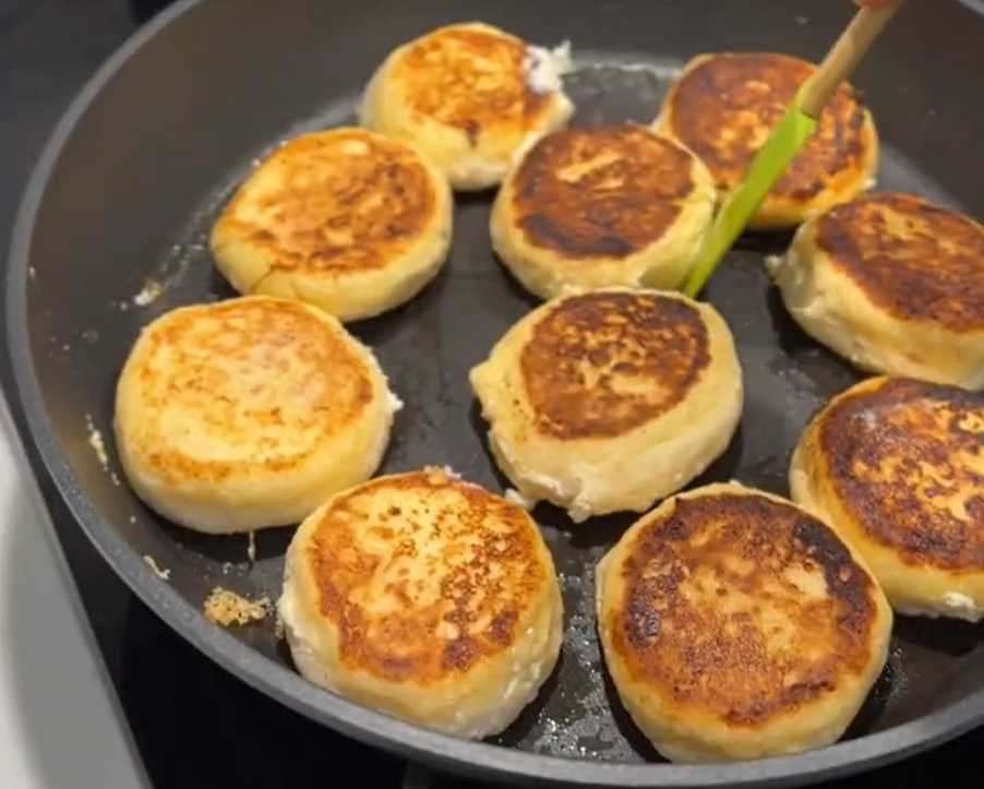 Сырники с начинкой-Шаг 5