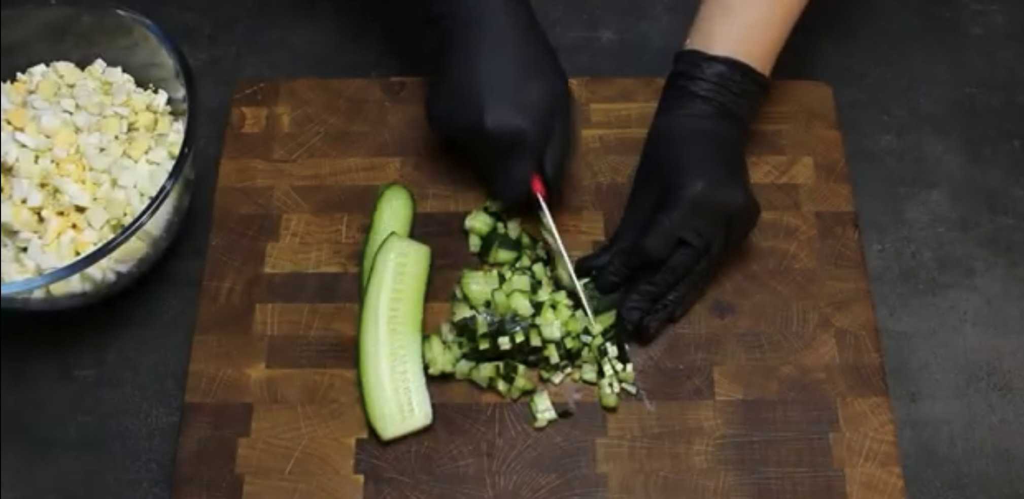 Оливье с курицей-Шаг 3