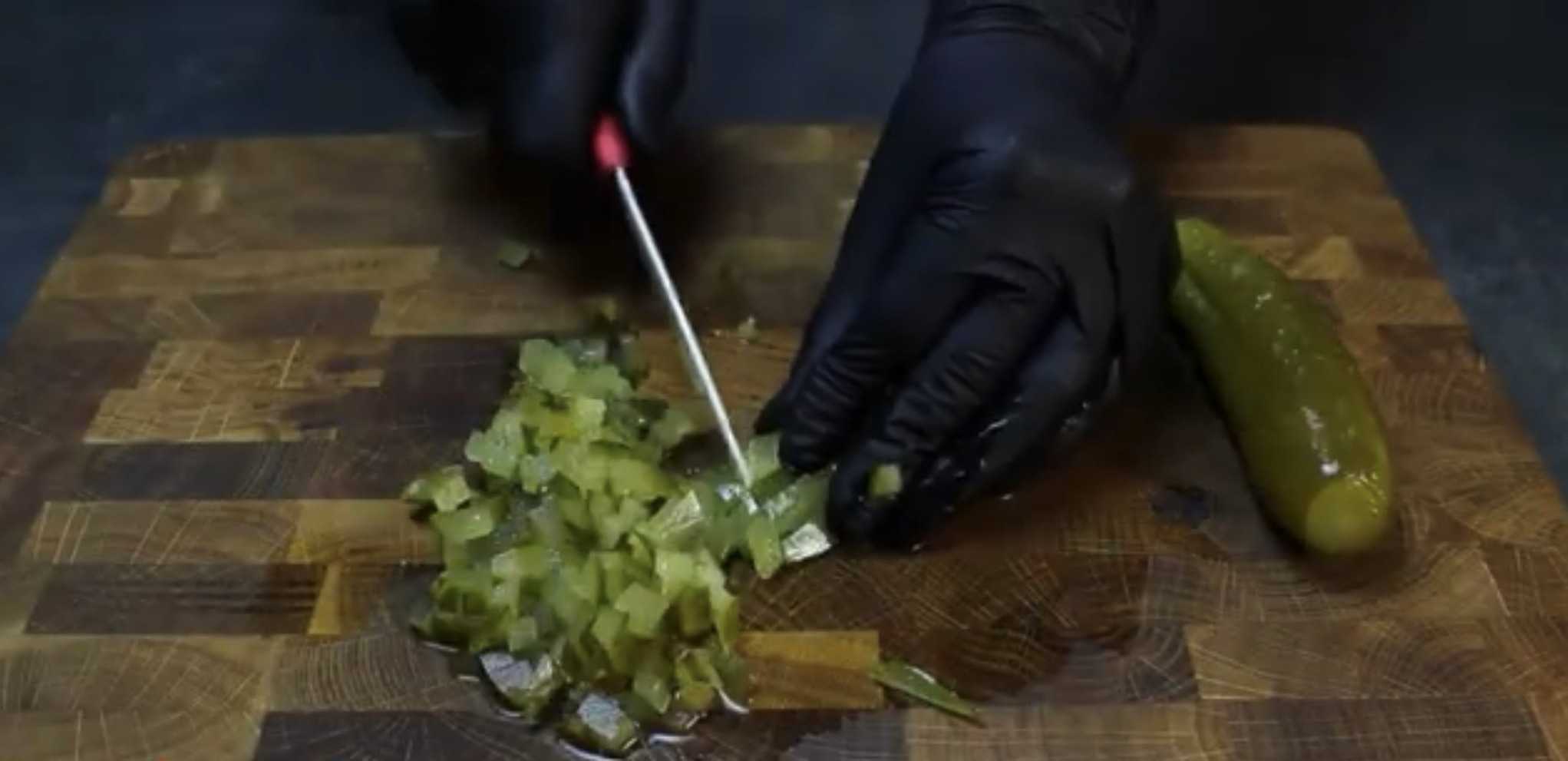 Оливье с курицей-Шаг 4