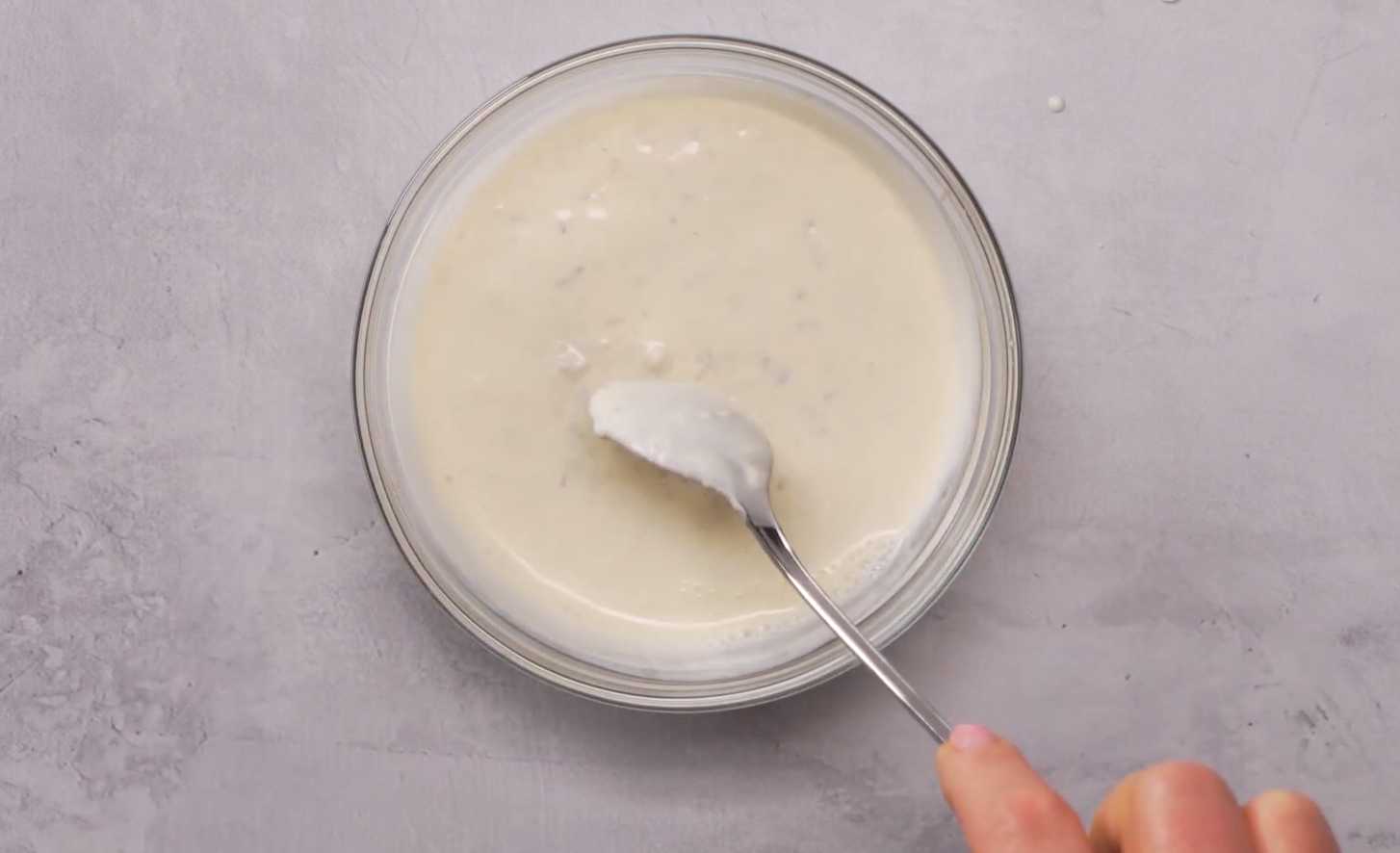 Цезарь с крабовыми палочками-Шаг 1