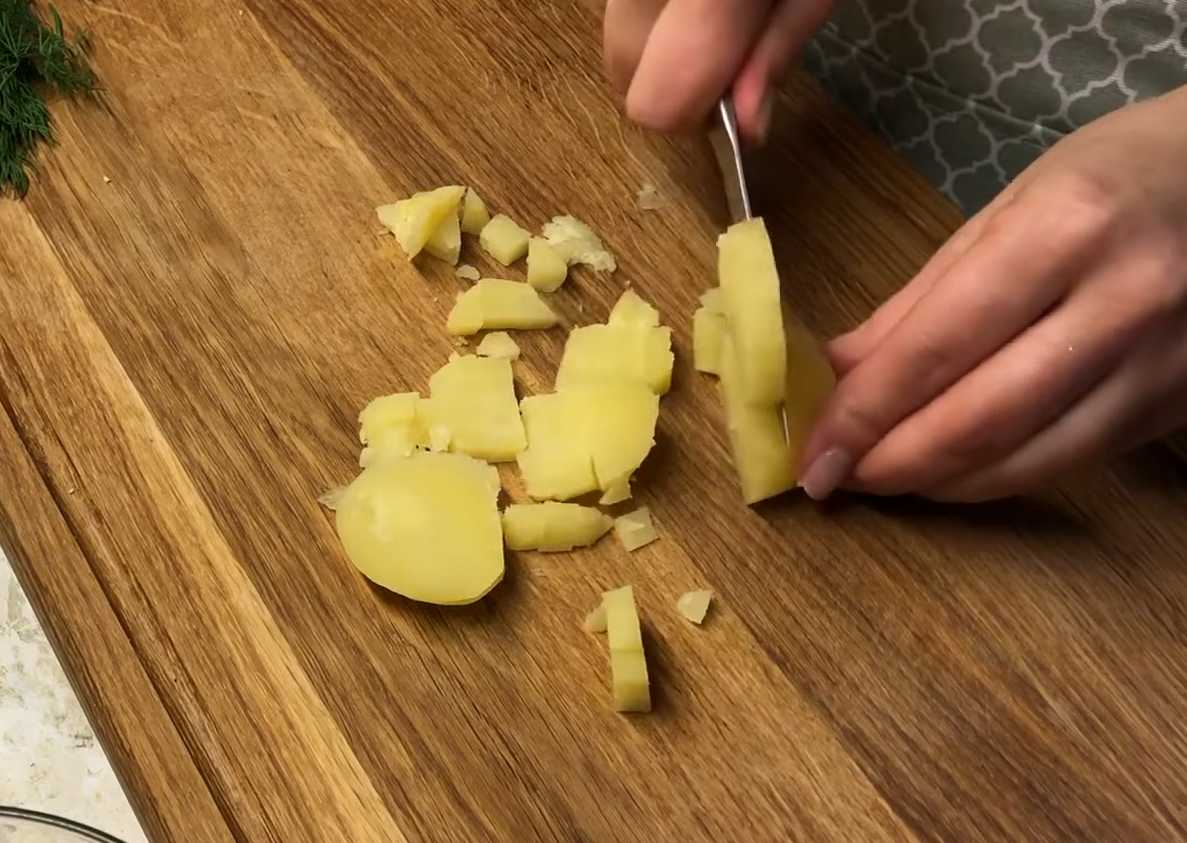 Оливье без огурцов-Шаг 4