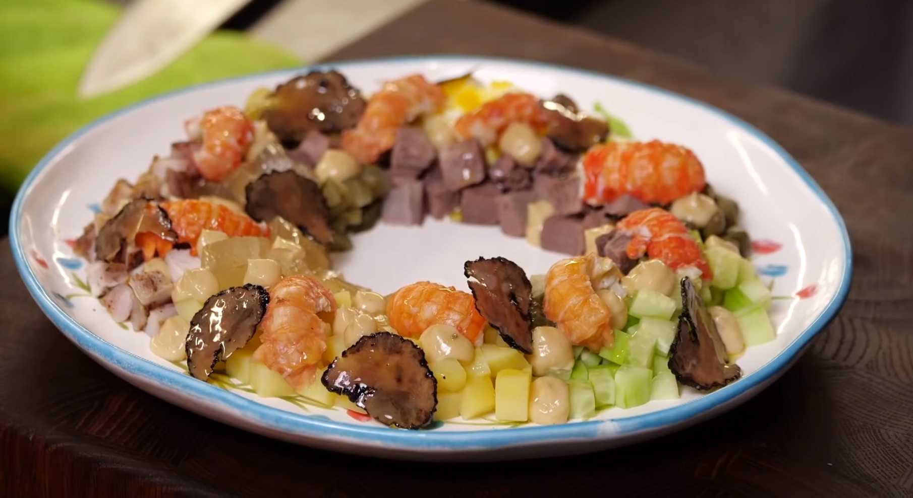 Оригинальный рецепт оливье-Шаг 16