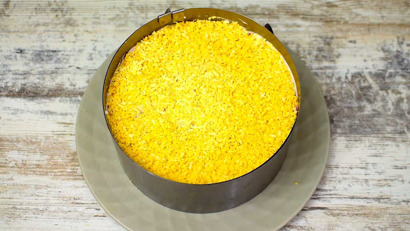 Салат под шубой с крабовыми палочками-Шаг 7