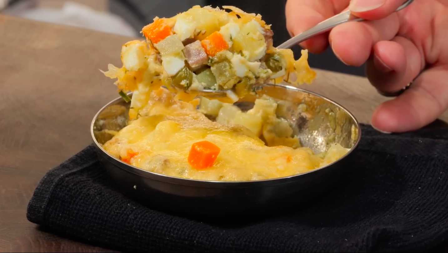 Оливье в духовке-Шаг 10