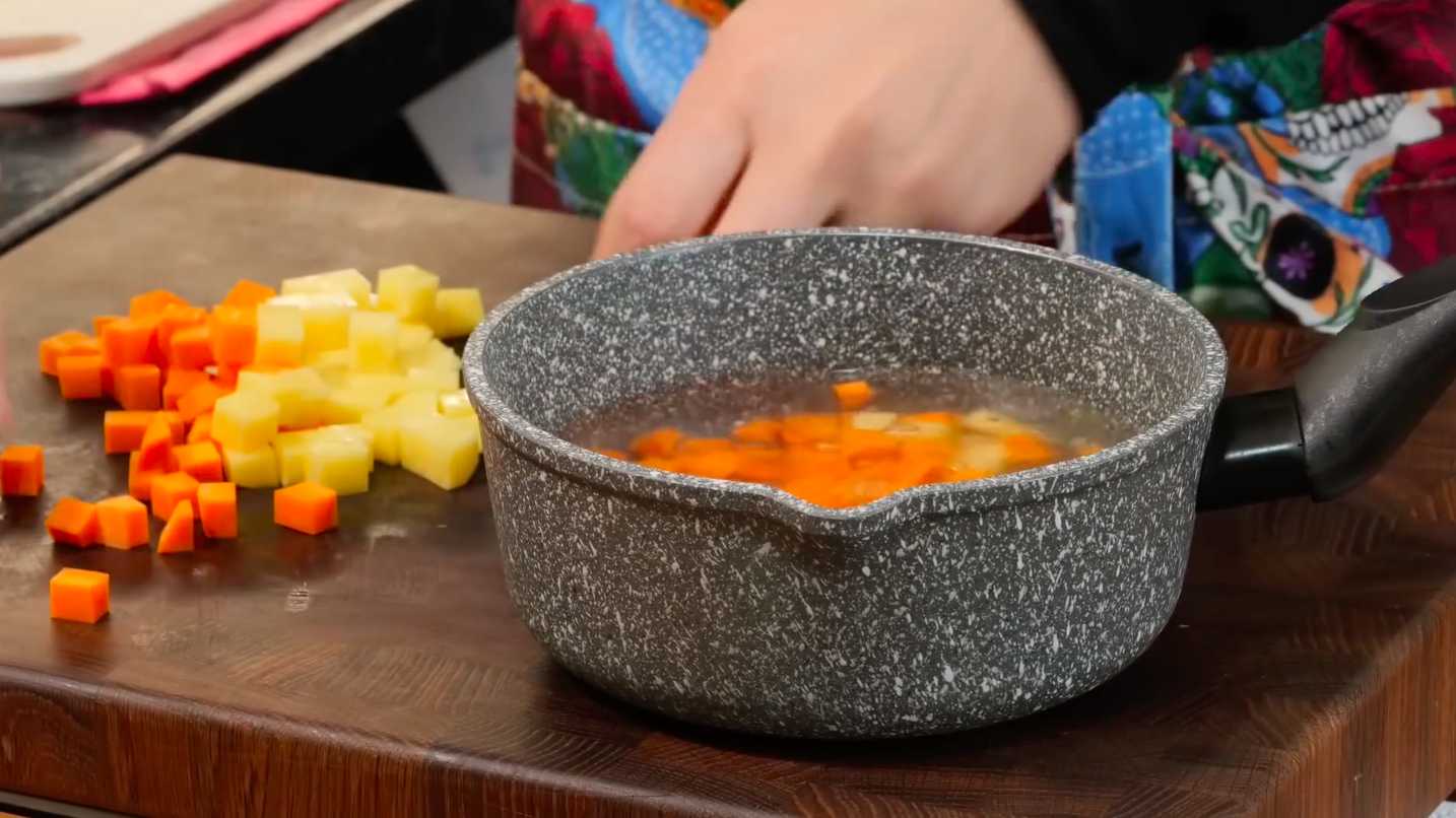 Оливье в духовке-Шаг 1