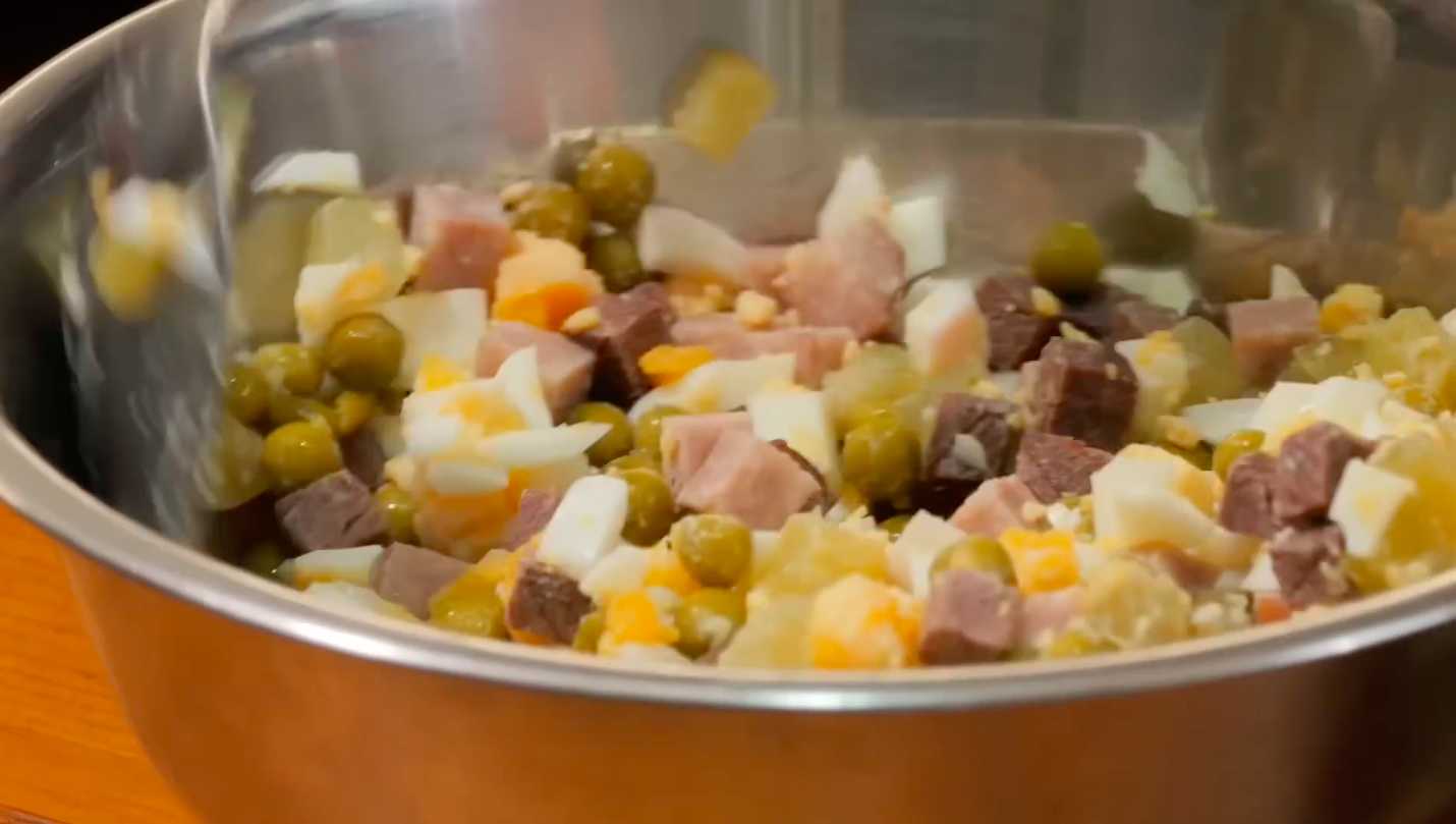 Оливье в духовке-Шаг 5