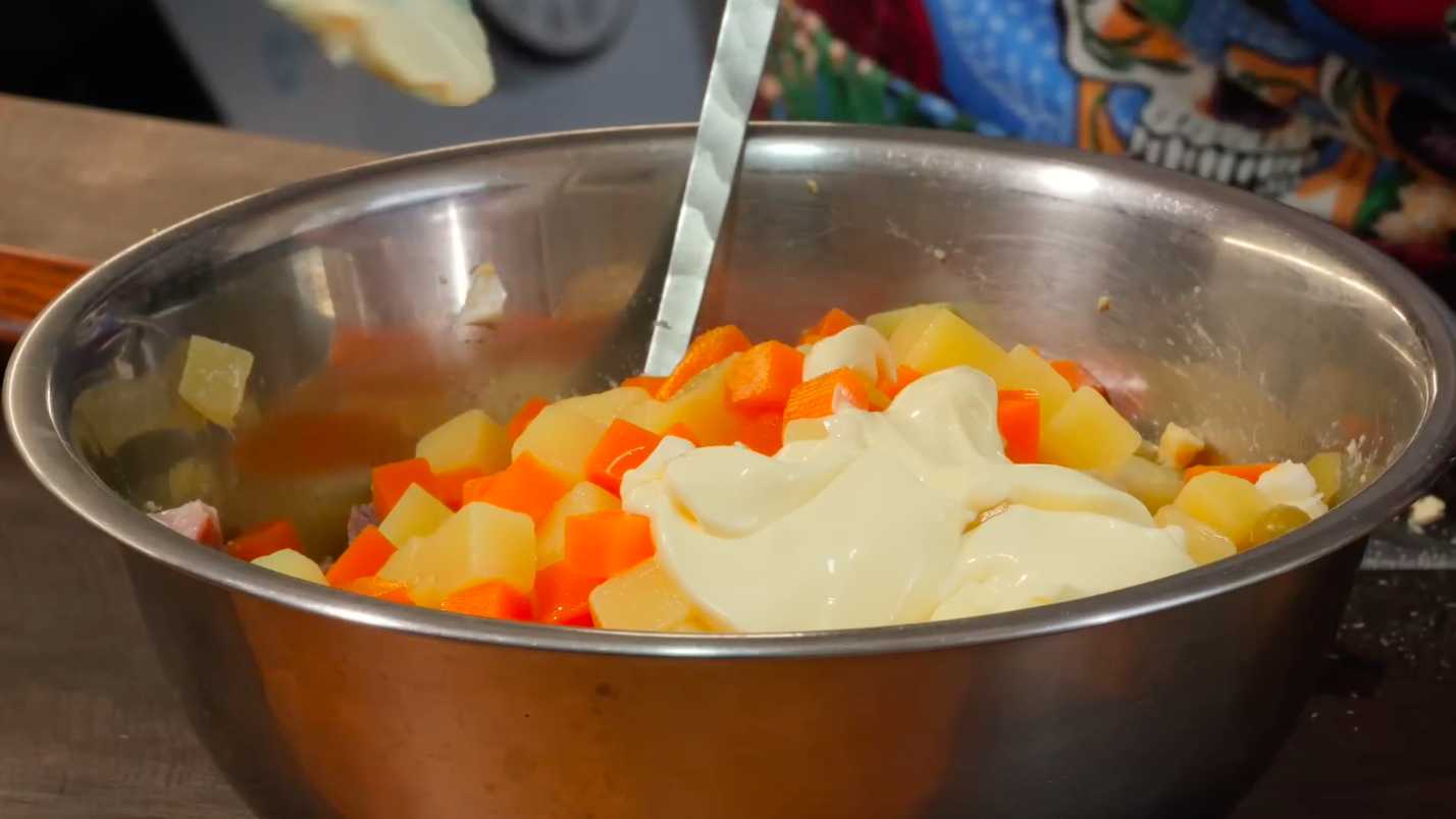 Оливье в духовке-Шаг 7