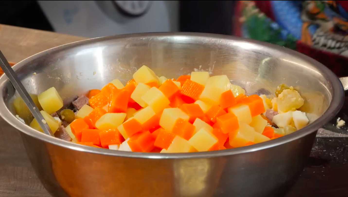 Оливье в духовке-Шаг 6