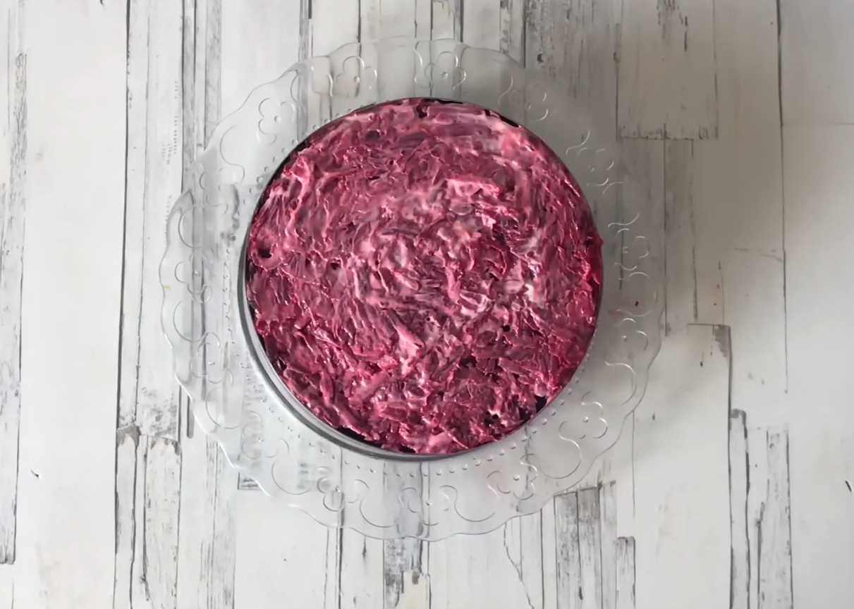 Селедка под шубой с плавленым сыром-Шаг 8