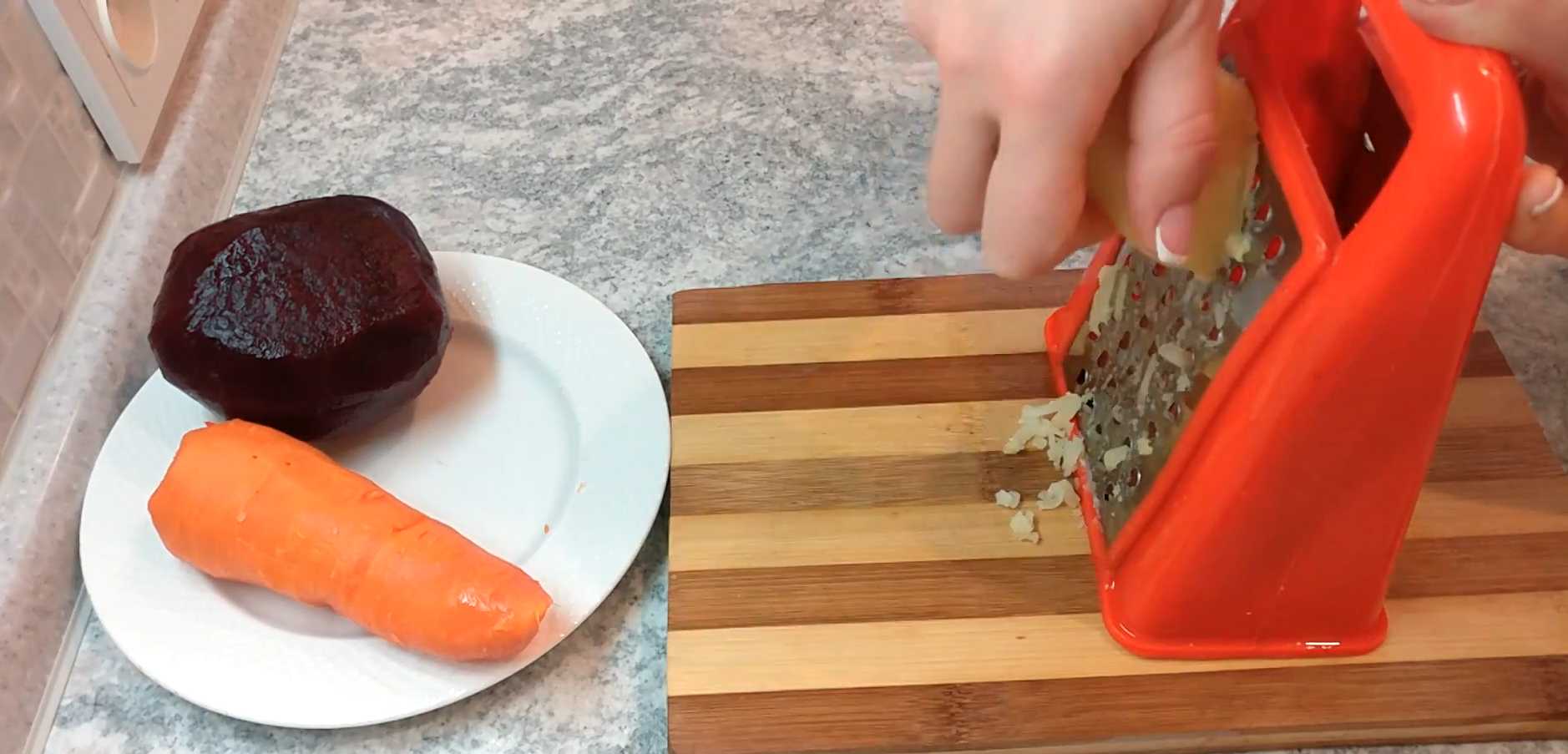 Селедка под шубой в форме рыбы-Шаг 1