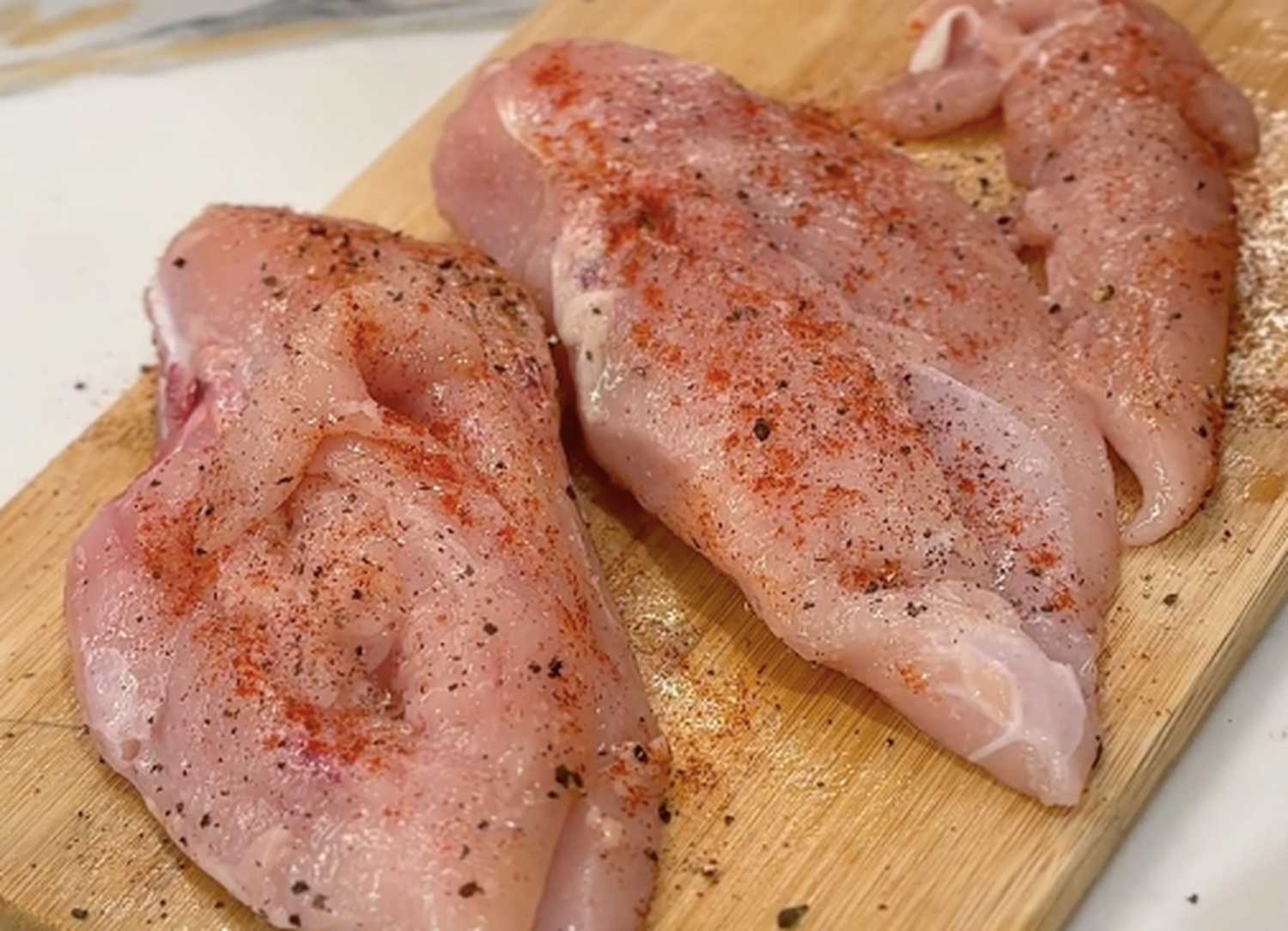 Куриная грудка в аэрогриле с овощным салатом-Шаг 2