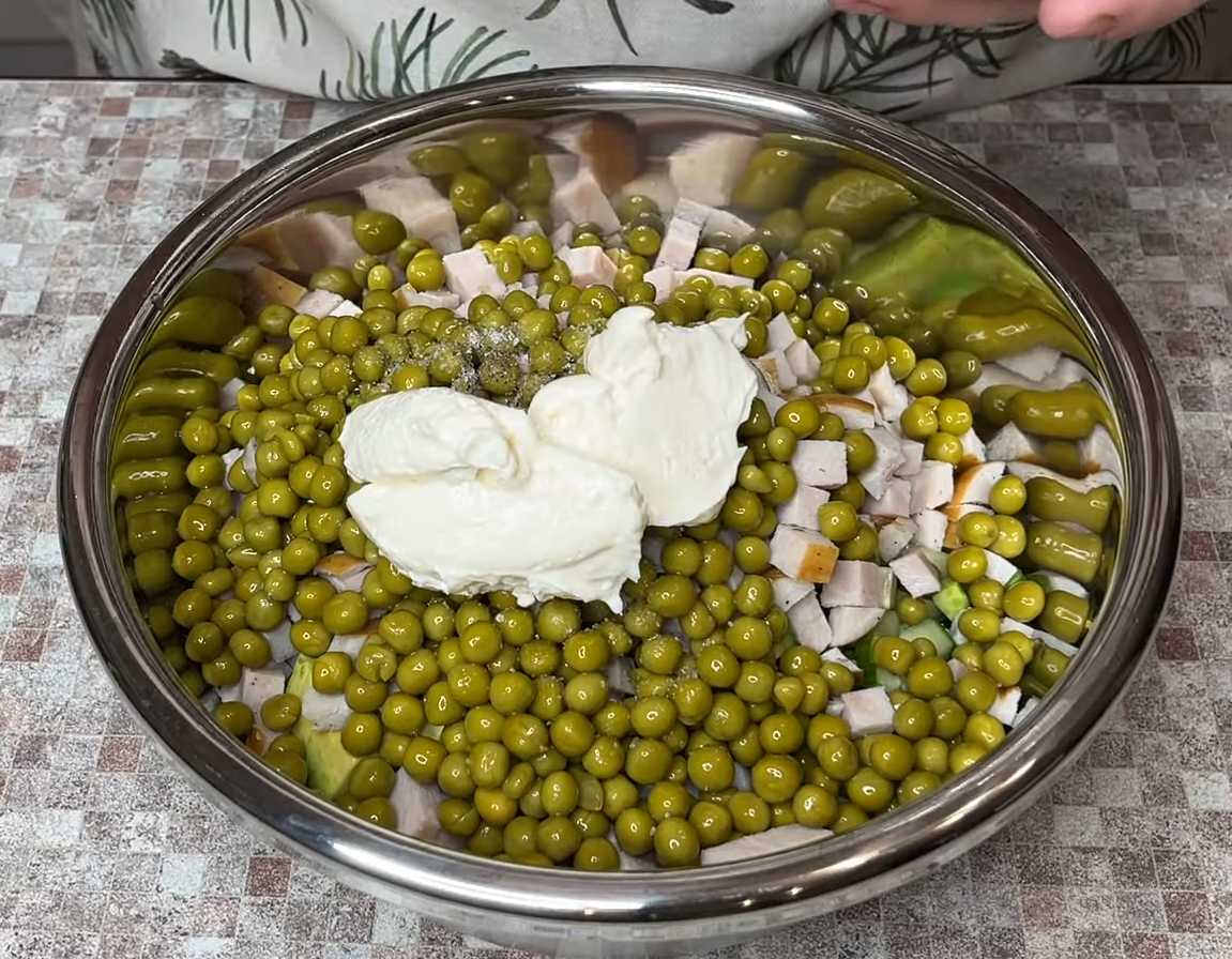 Оливье для диабетиков-Шаг 7