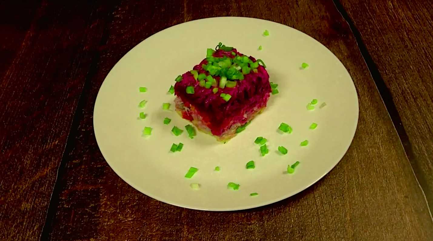 Селедка под шубой без яиц-Шаг 12