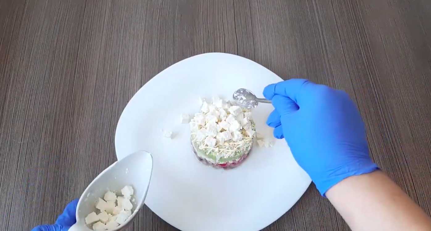 Селедка под шубой без свеклы-Шаг 9