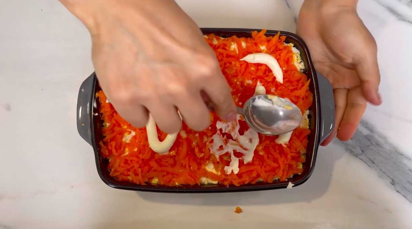 Селедка под шубой по советскому рецепту-Шаг 6