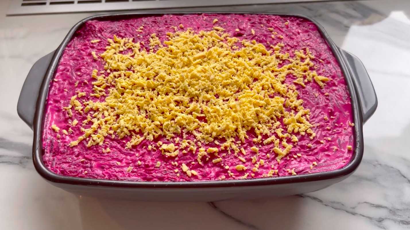 Селедка под шубой по советскому рецепту-Шаг 8