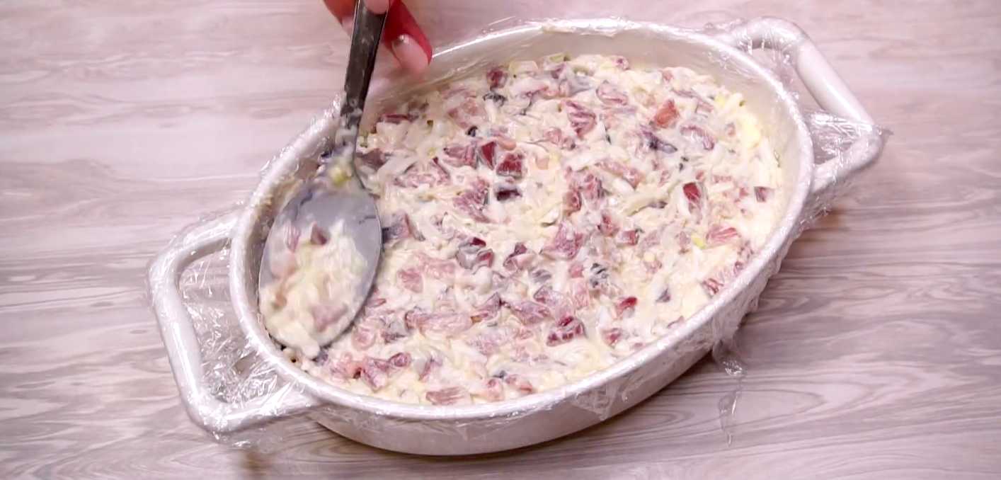Селедка под шубой с желатином-Шаг 12