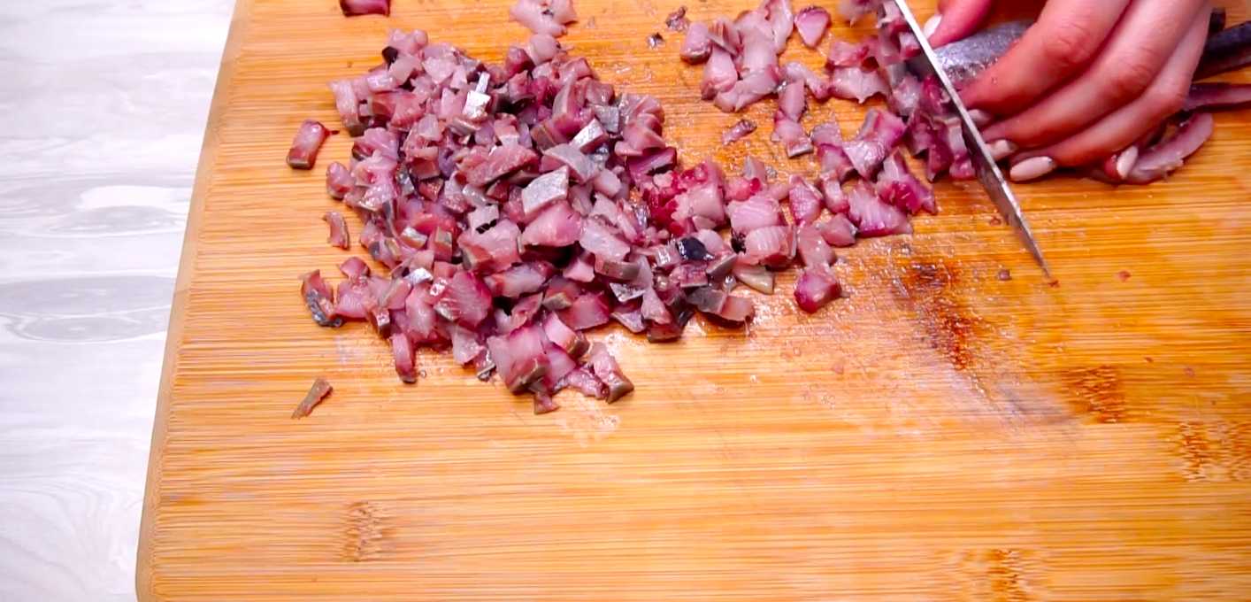 Селедка под шубой с желатином-Шаг 4