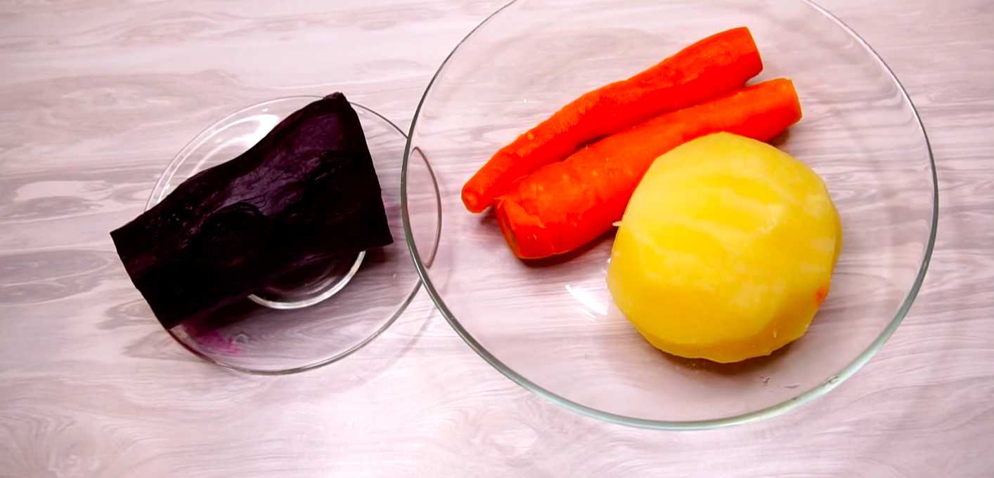 Селедка под шубой с желатином-Шаг 1