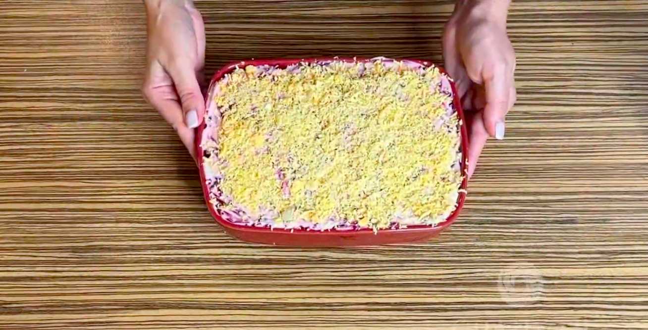 Селедка под шубой с щучьей икрой-Шаг 10