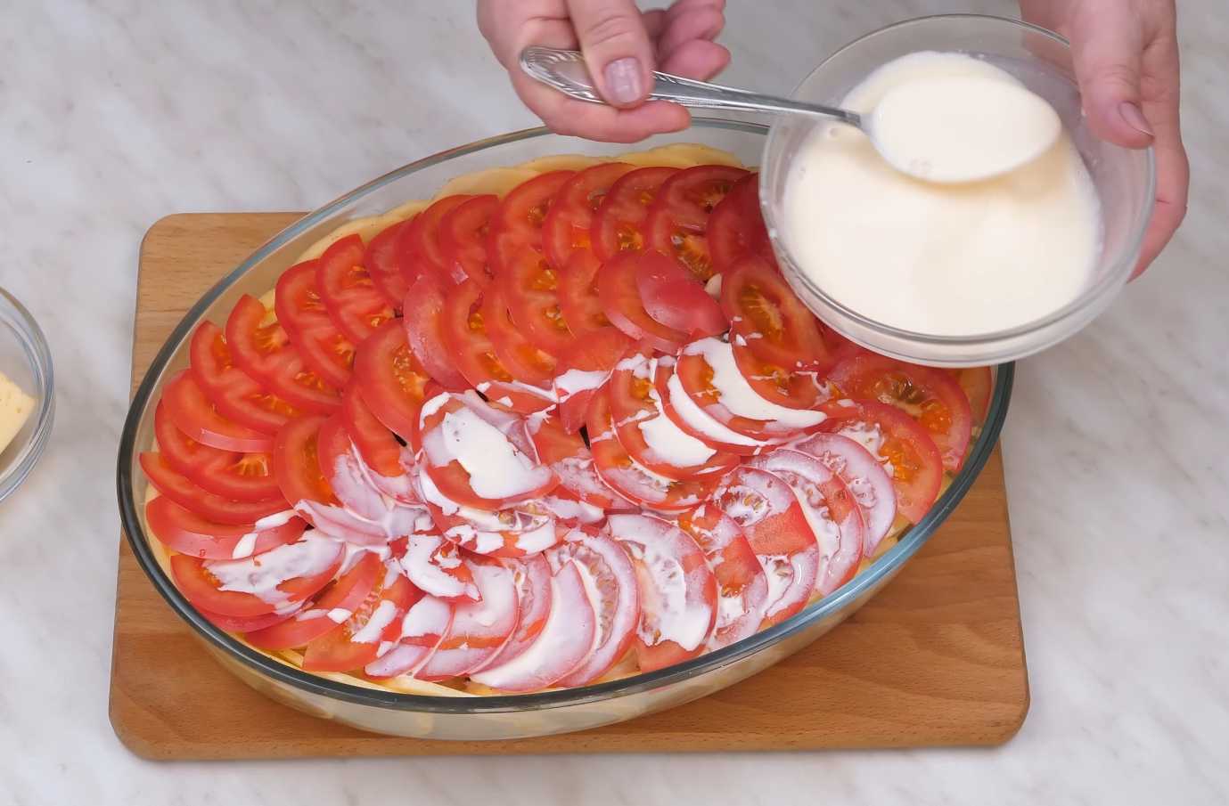 Запечённое куриное филе с грибами-Шаг 14