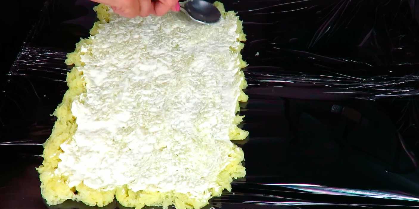 Рулет Селедка под шубой-Шаг 4