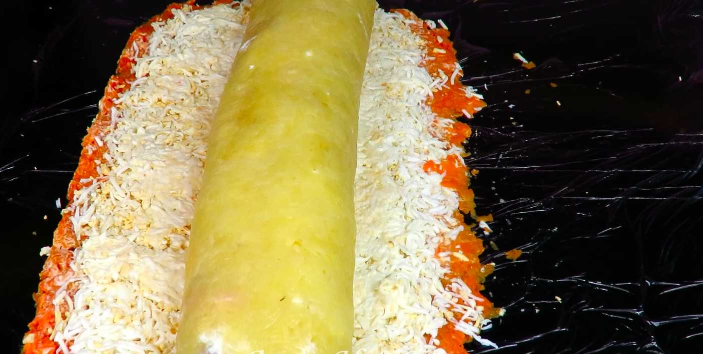 Рулет Селедка под шубой-Шаг 9