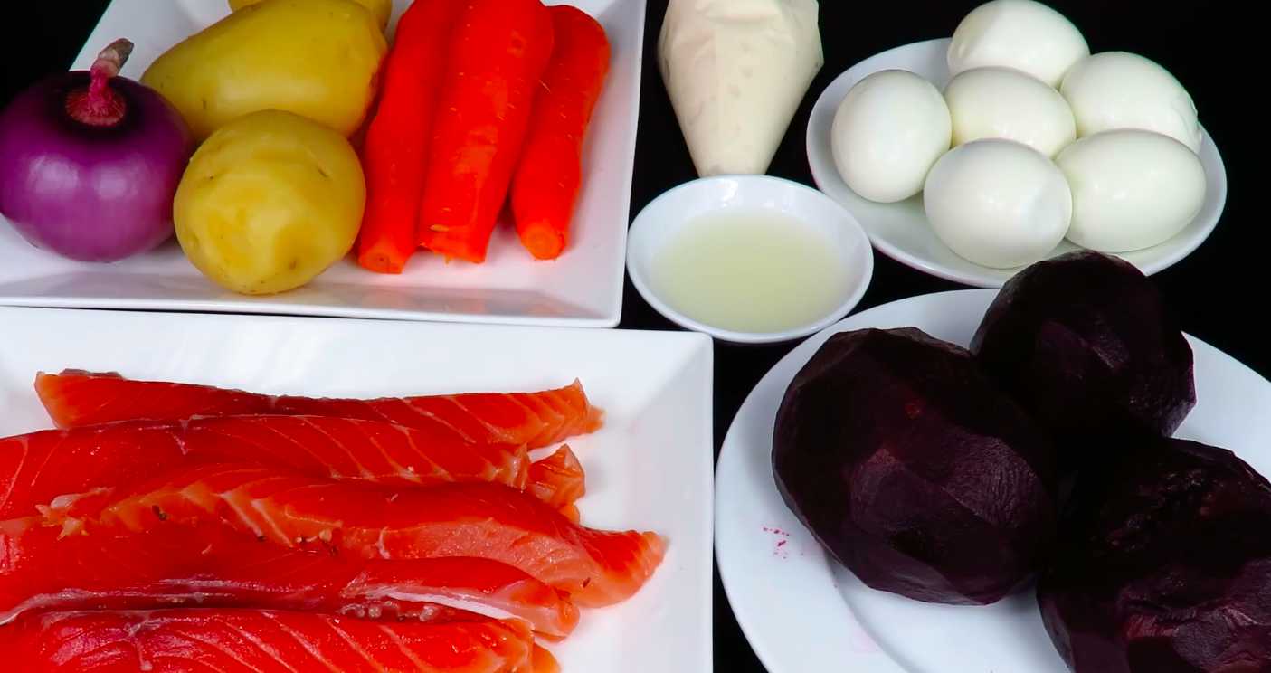 Рулет Селедка под шубой-Шаг 1