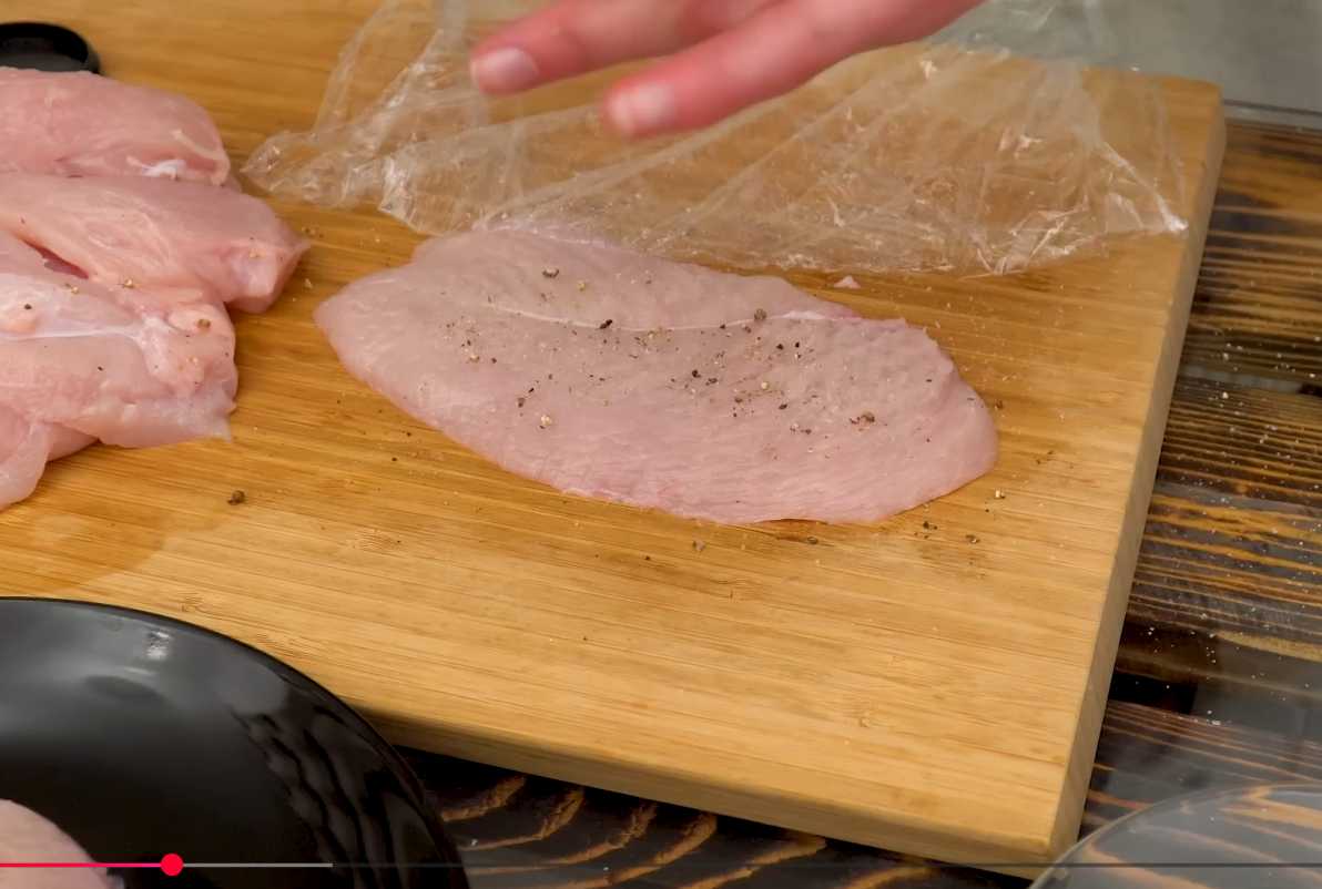 Куриные рулетики с черносливом-Шаг 3