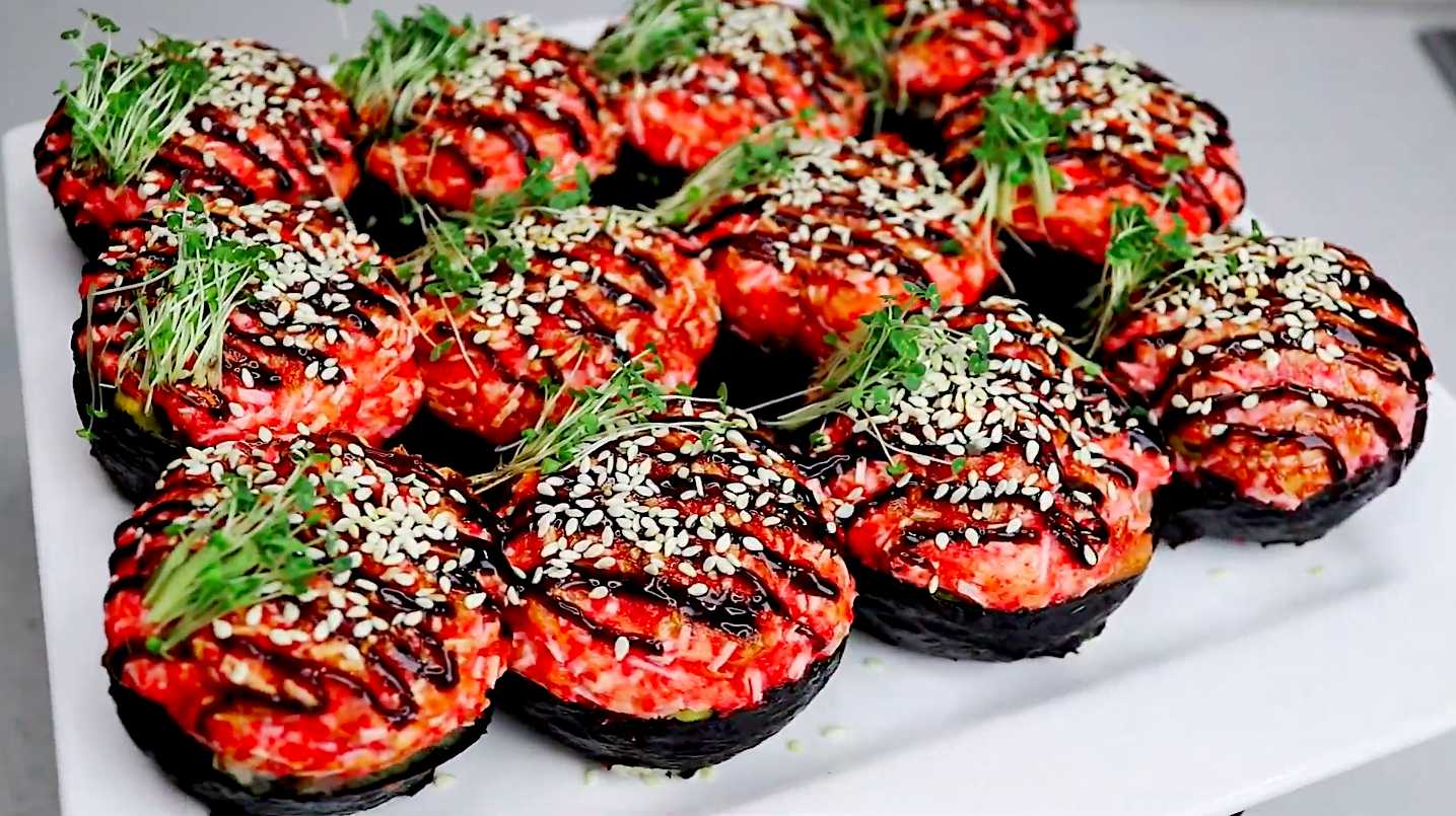 Новогодние суши-кексы-Шаг 16