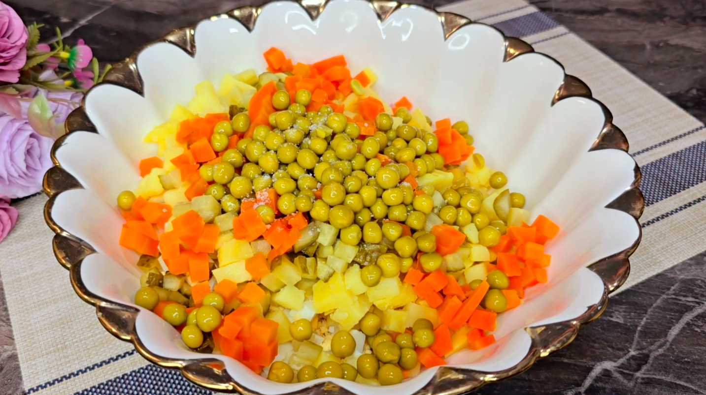 Оливье в кольце-Шаг 6