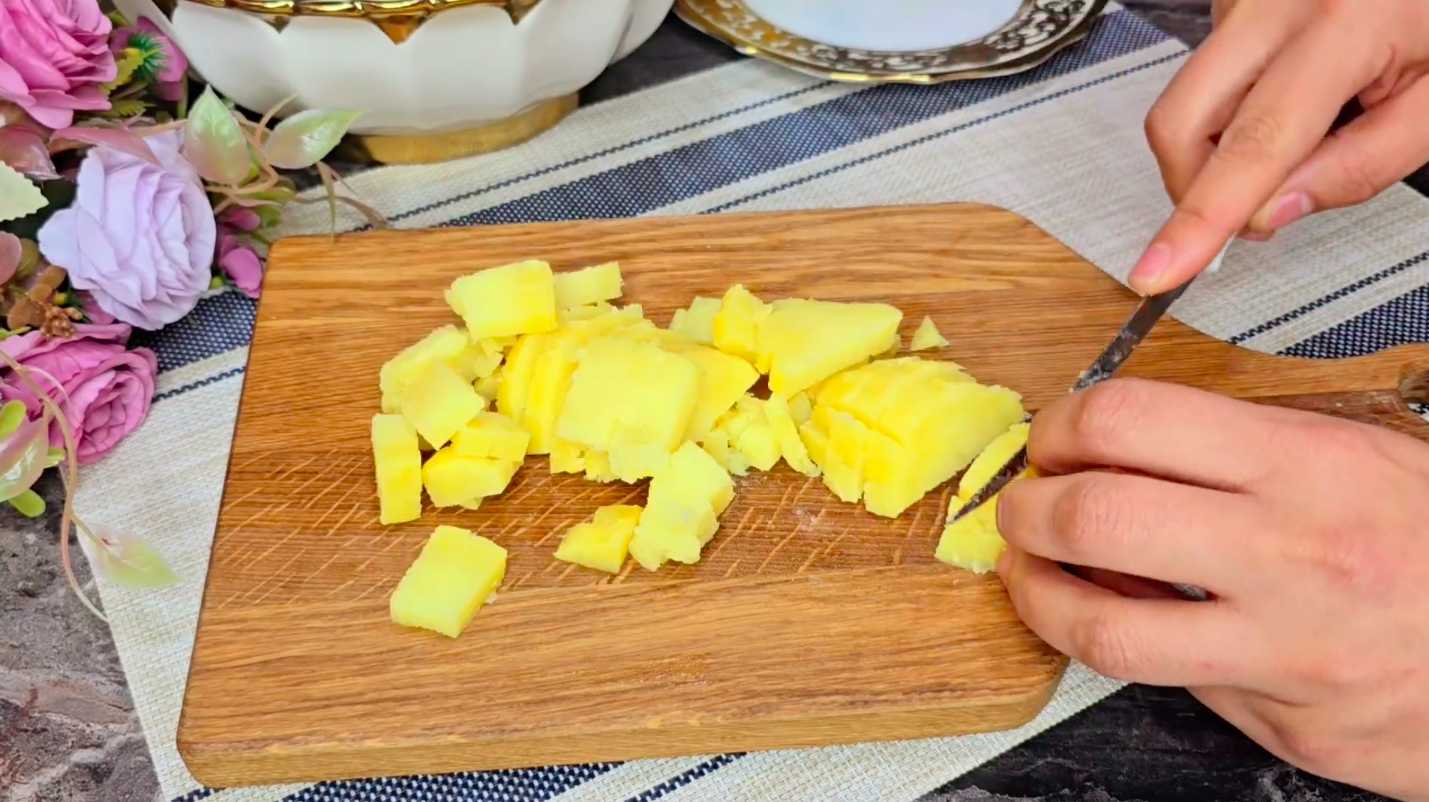 Оливье в кольце-Шаг 2