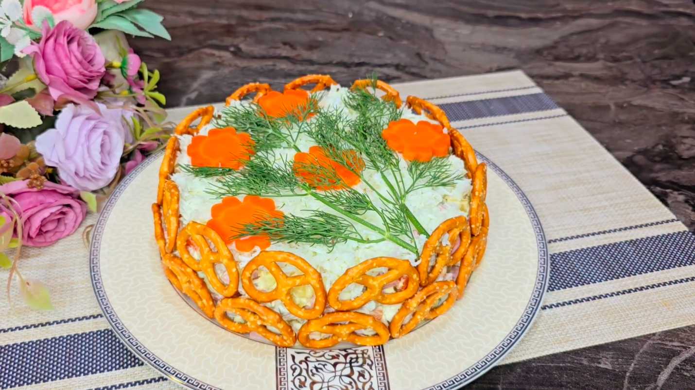 Оливье в кольце-Шаг 11