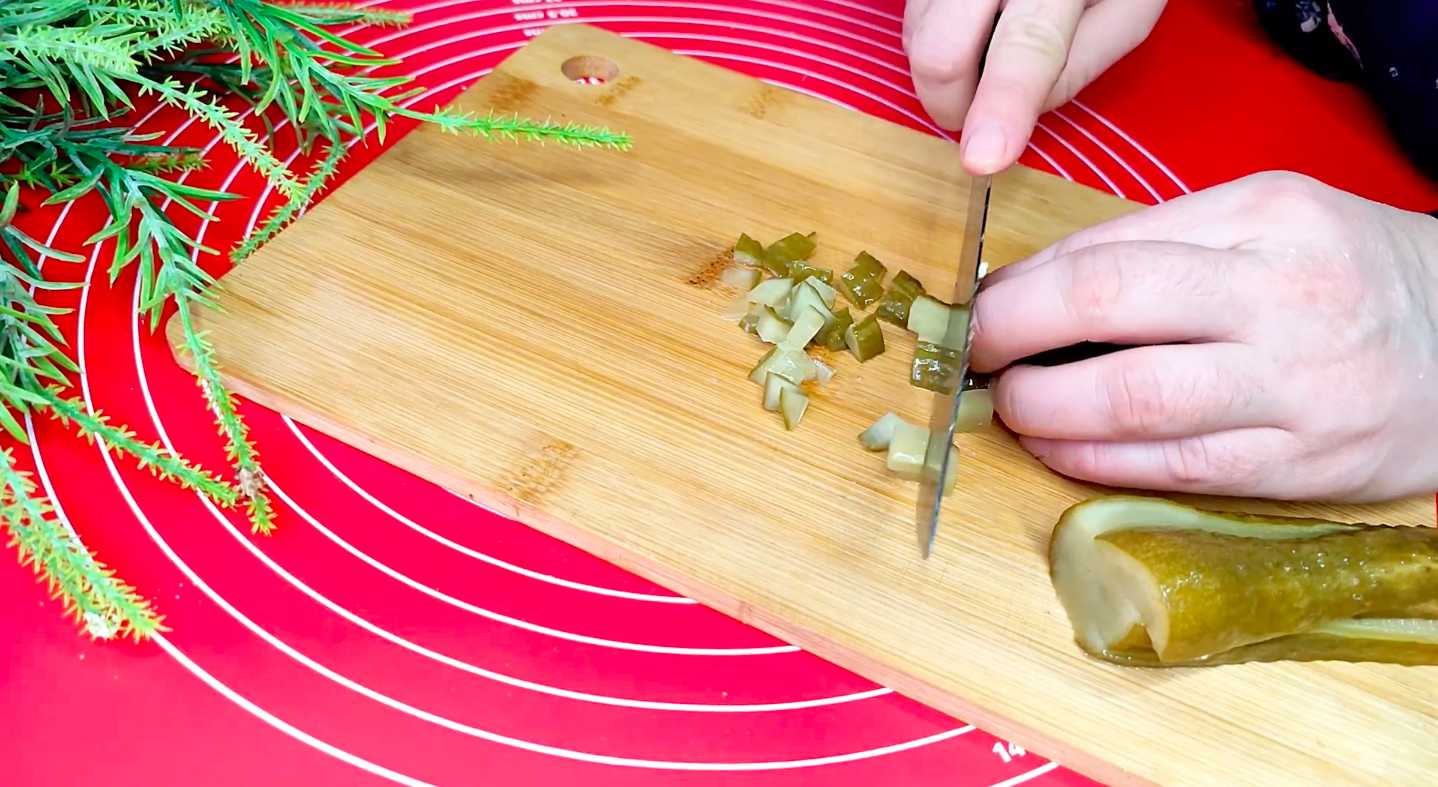 Оливье в тарталетках-Шаг 5