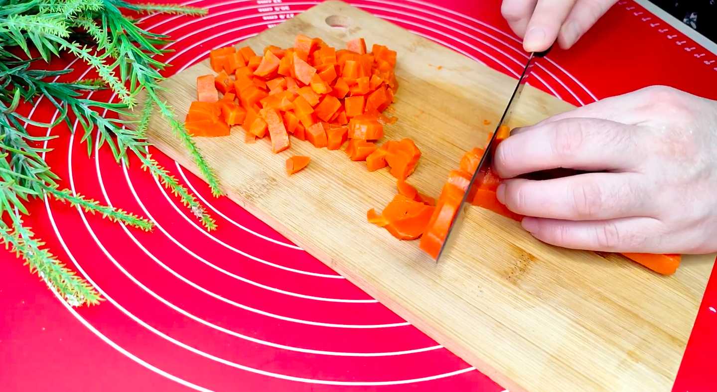 Оливье в тарталетках-Шаг 3