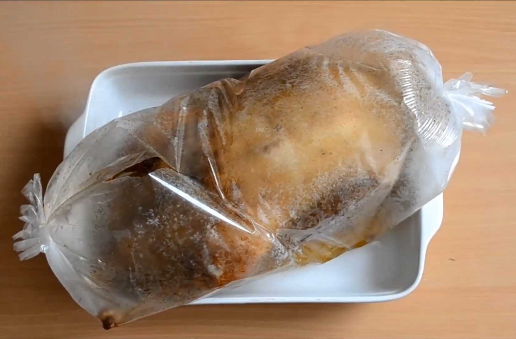 Гусь фаршированный гречкой-Шаг 8