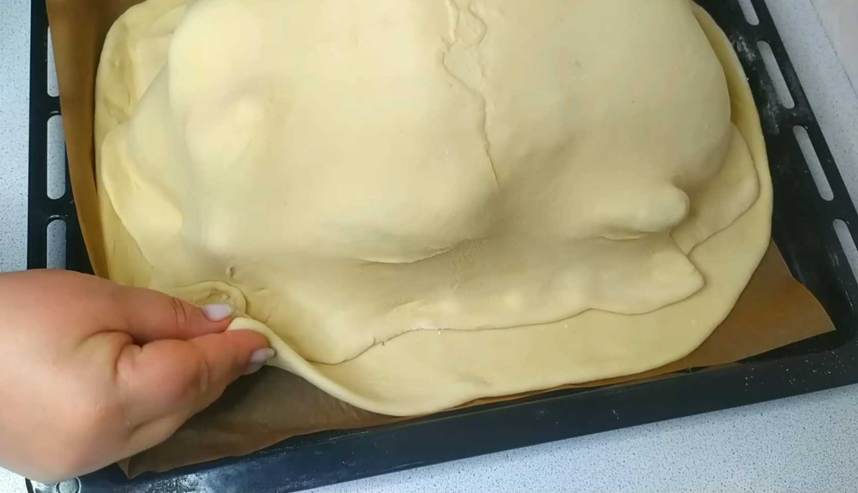 Рождественская утка в тесте-Шаг 7