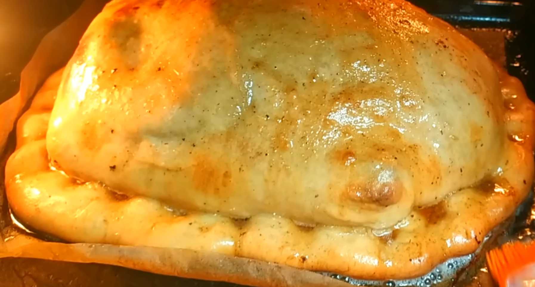 Рождественская утка в тесте-Шаг 10