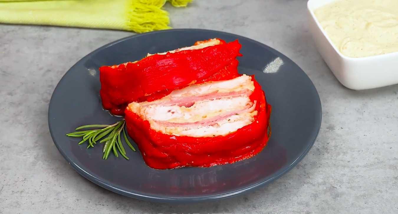 Террин с курицей и перцами-Шаг 16