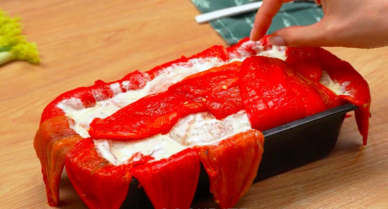 Террин с курицей и перцами-Шаг 13