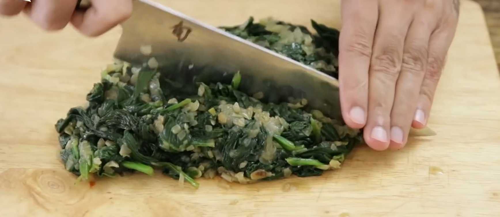 Улитка с сыром и шпинатом-Шаг 5