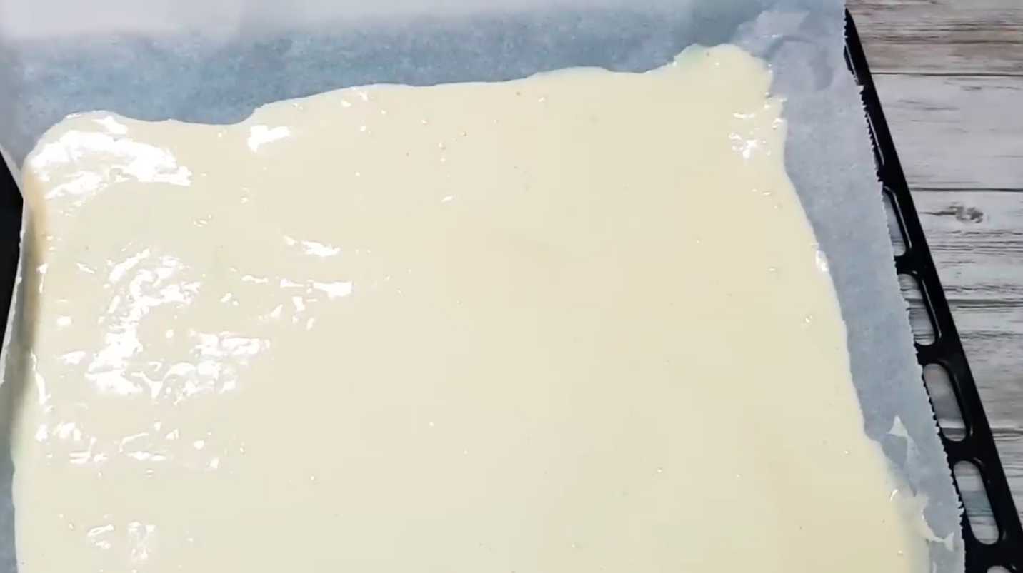 Торт-рулет Рождественское полено-Шаг 3