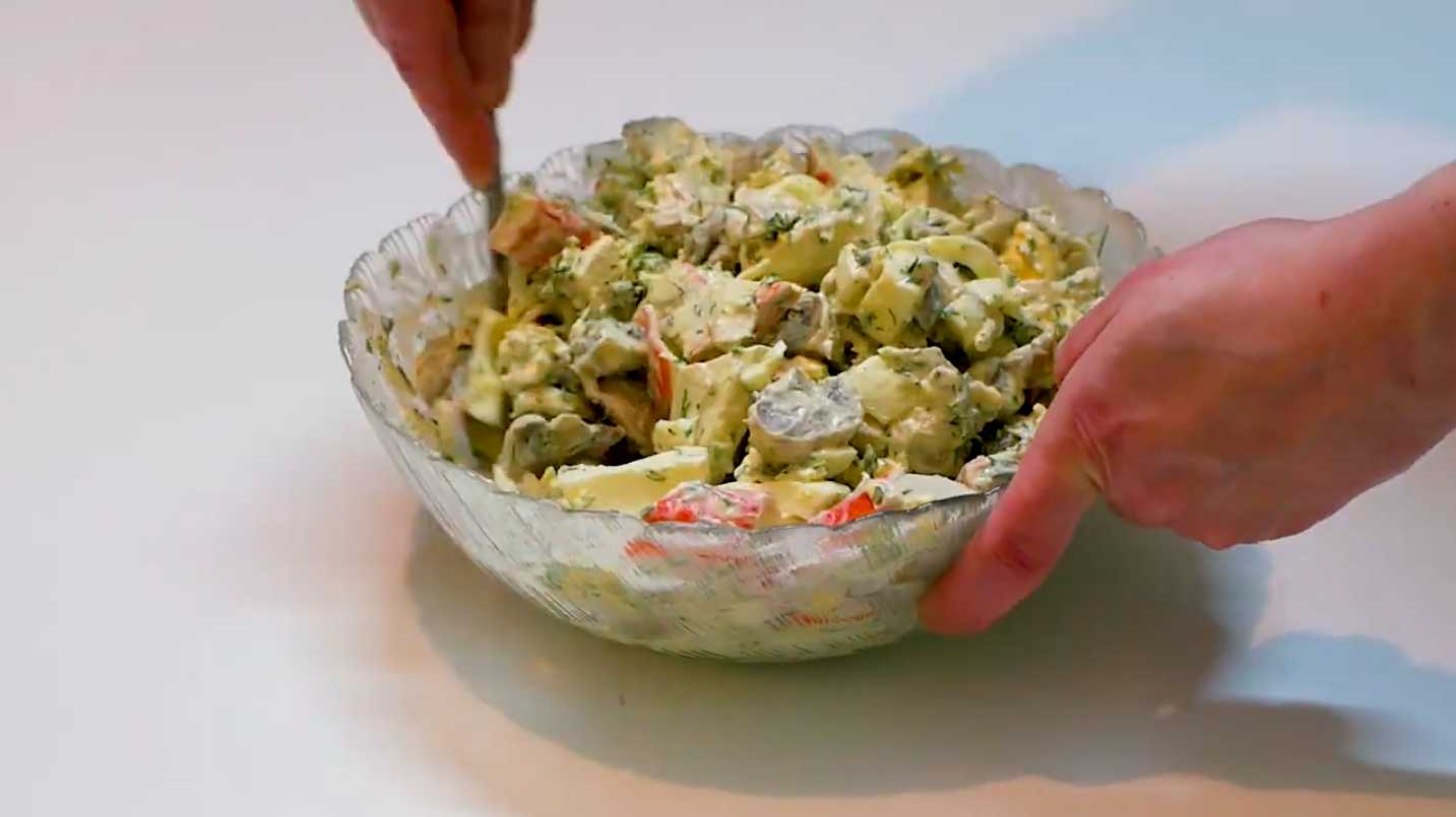 Салат Сета де поло-Шаг 11