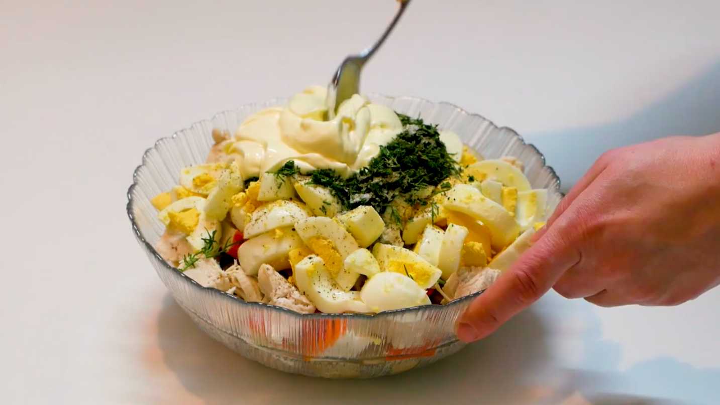 Салат Сета де поло-Шаг 10