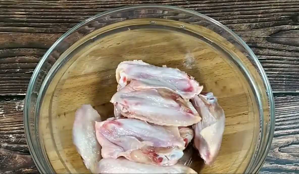 Корейские куриные крылышки Так Нальге-Шаг 1