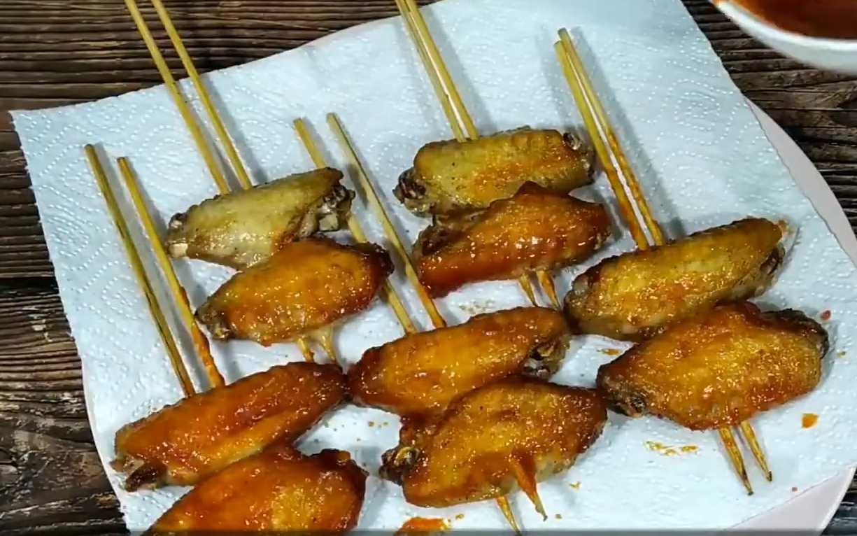 Корейские куриные крылышки Так Нальге-Шаг 10