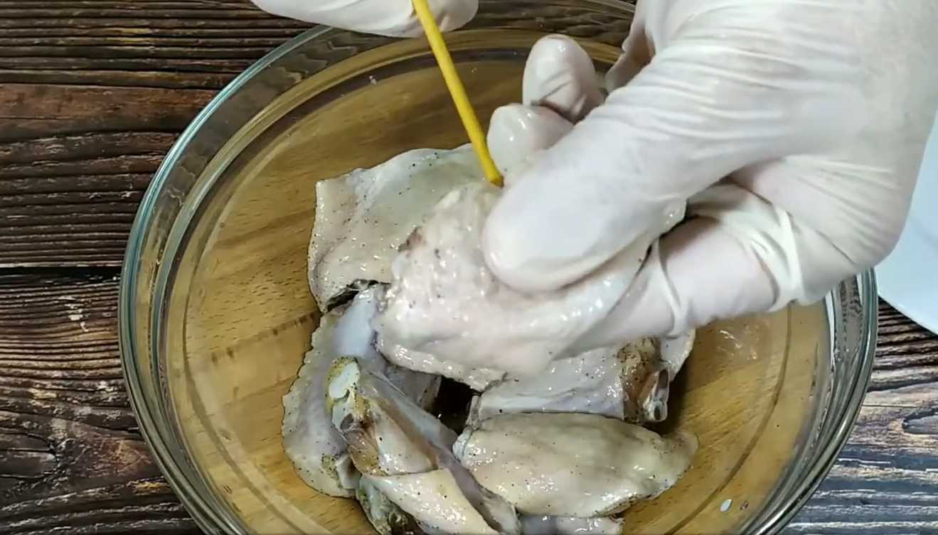 Корейские куриные крылышки Так Нальге-Шаг 6